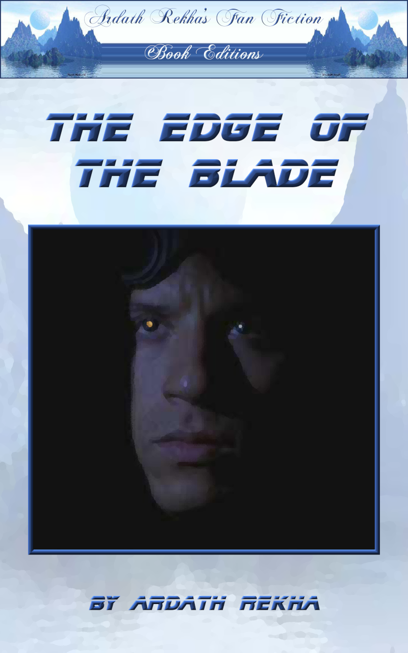 Cover art for “The Edge of the Blade” by Ardath Rekha