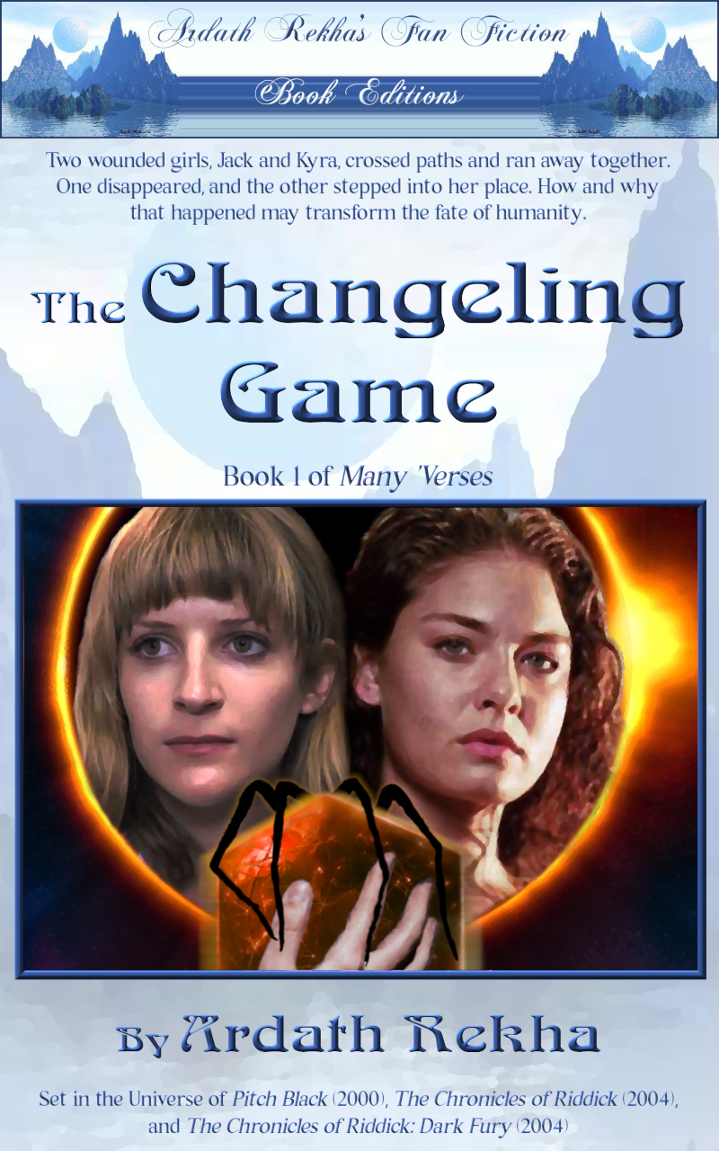 Cover art for “The Changeling Game” by Ardath Rekha